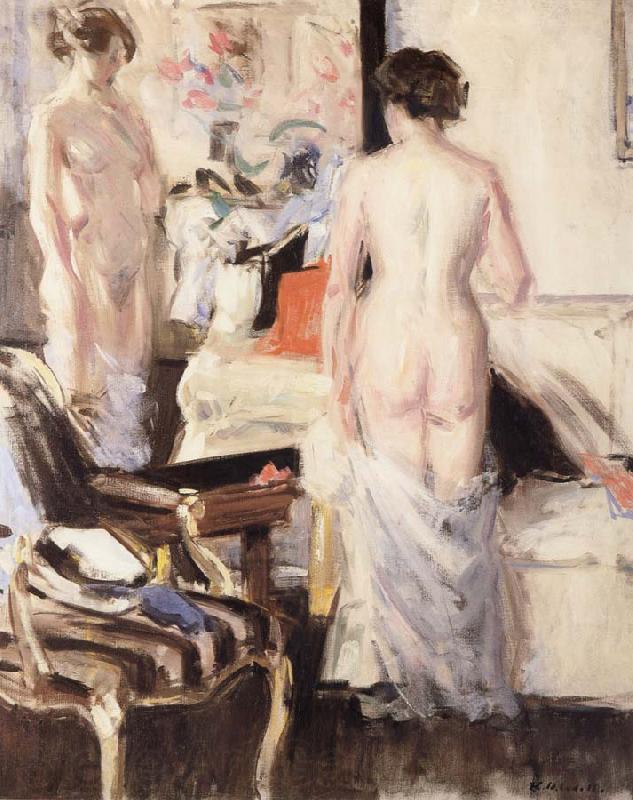 Francis Campbell Boileau Cadell The Model